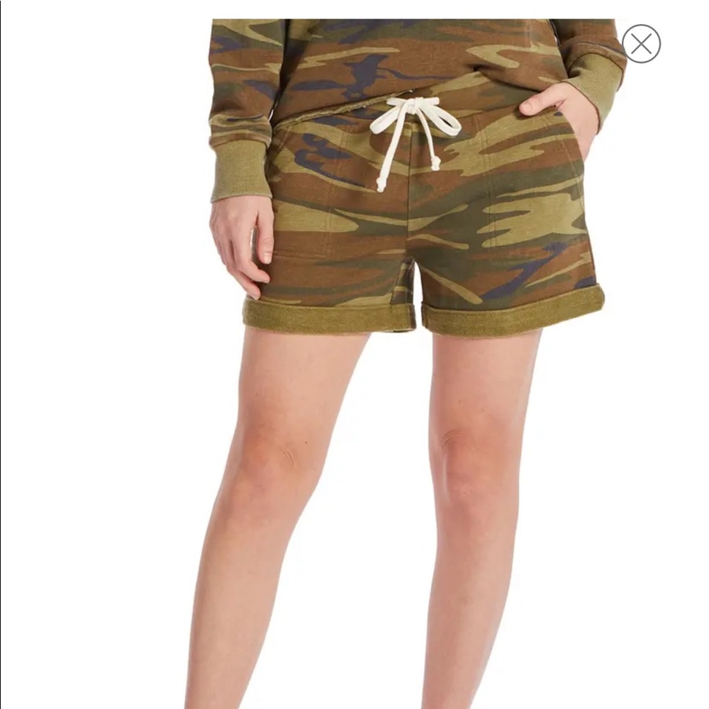 Alternative | Womens Camo Lounge Shorts NEW